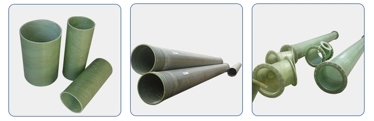 China Factory Fiber Glass FRP GRP Gre Pipe