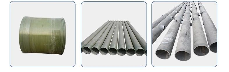 China Factory Fiber Glass FRP GRP Gre Pipe