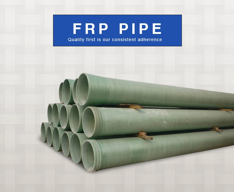 China Factory Fiber Glass FRP GRP Gre Pipe